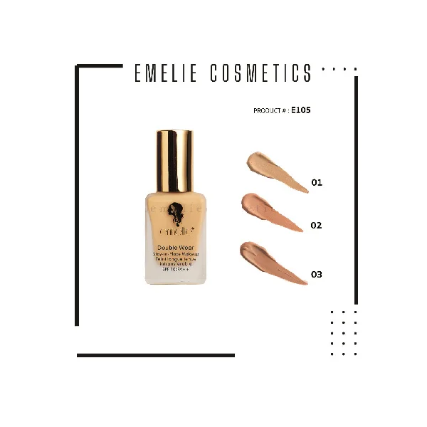 Emelie Paris Double Wear Foundation - Image 2