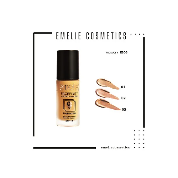 Emelie Paris Facefinity Foundation