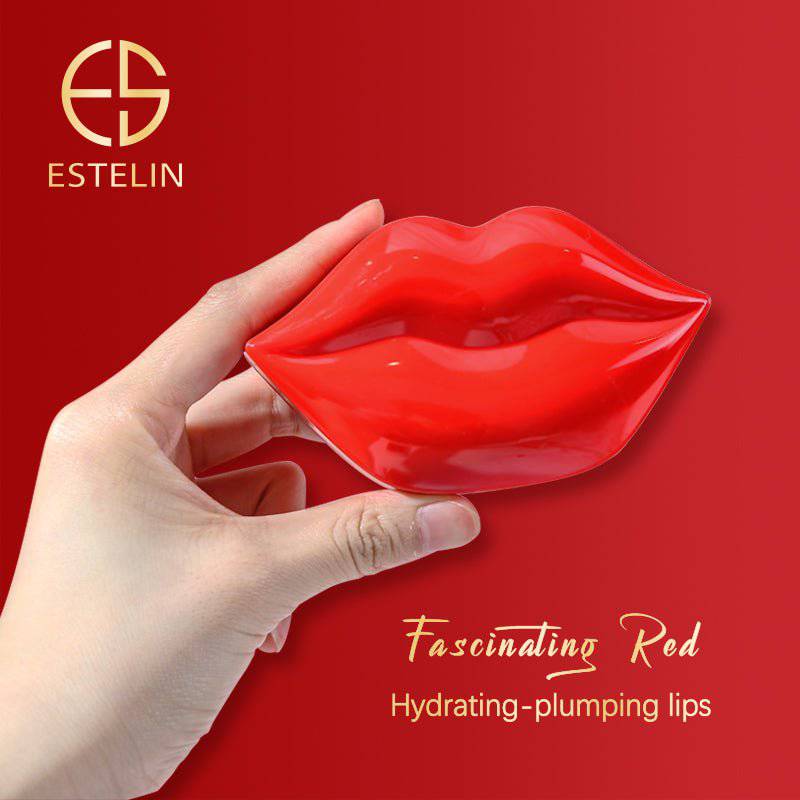 Estelin Fascinating Red Nourishing And Smoothing Lip Mask - 22 Pcs - Image 2