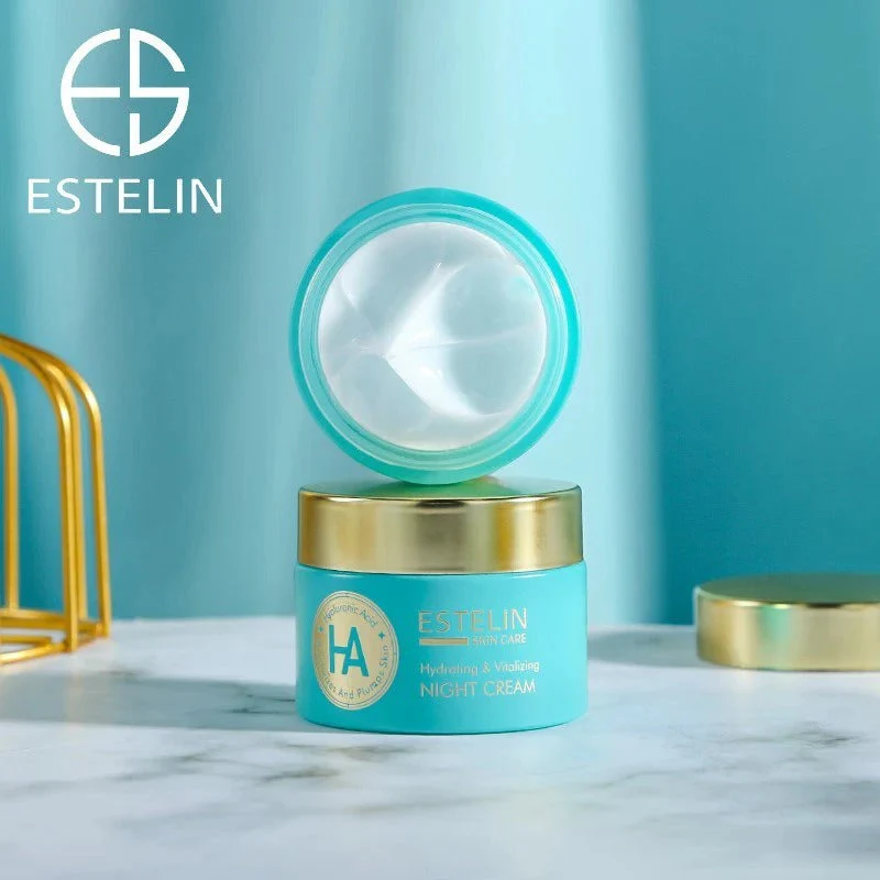 Estelin Hyaluronic Acid Hydrating & Vitalizing Night Cream 50G - Image 2
