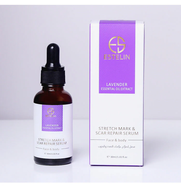 Estelin Lavender Essential Oil Stretch Mark & Scar Serum 30M - Image 4
