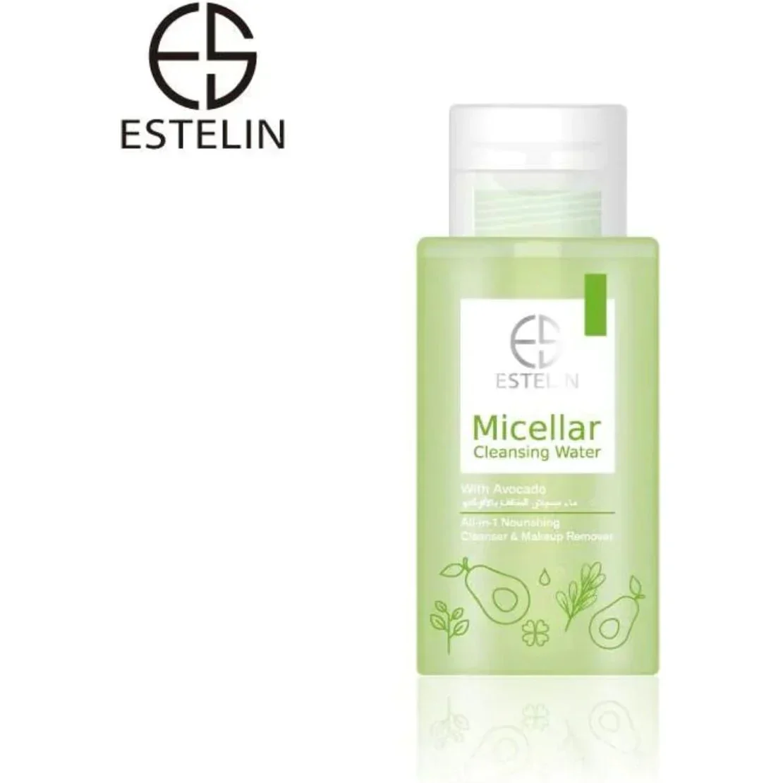 Estelin Micellar Cleansing Water With Avocado - 300ml - Image 2