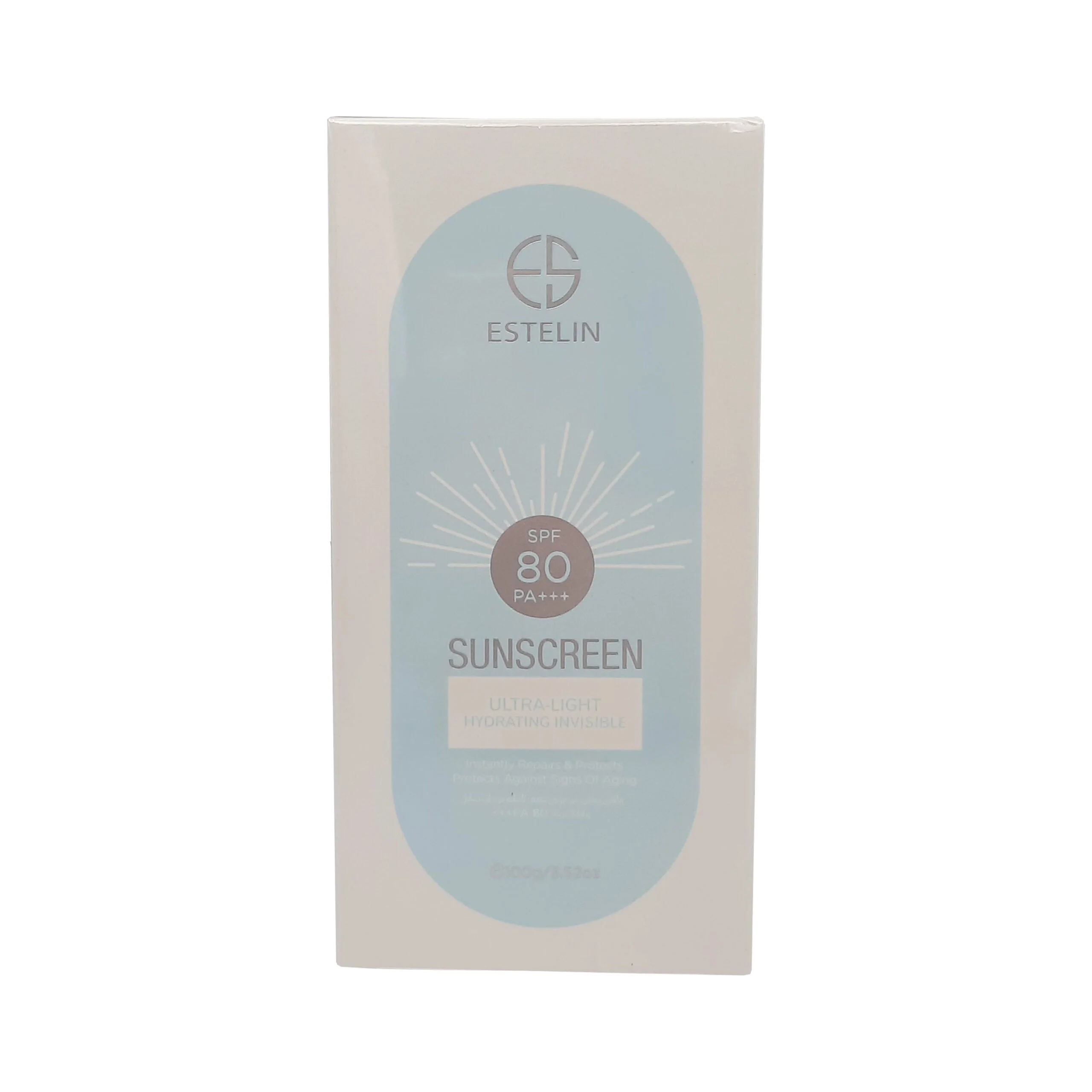 Estelin - Ultra Light Hydrating Invisible Sunscreen SPF 80+ 100g - Image 4