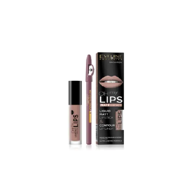 Eveline Oh! My Lips Make Up Set 02 Milky Chocolate