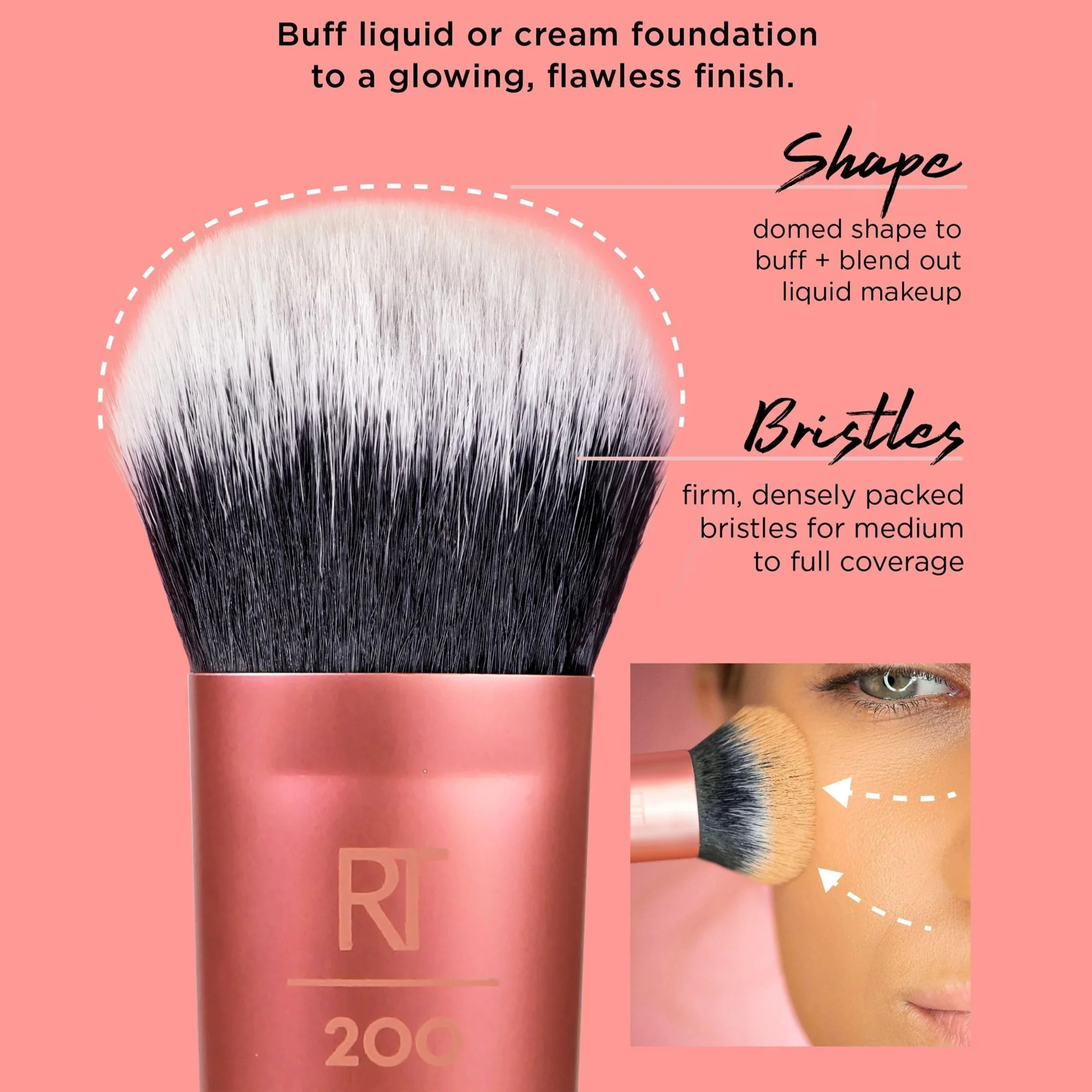 Real Techniques Expert Face Makeup Brush - Image 5