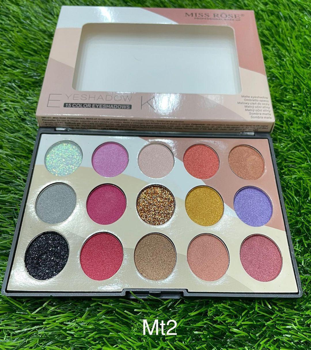 Miss Rose Eye Shadow 15 Color Palette - Image 3