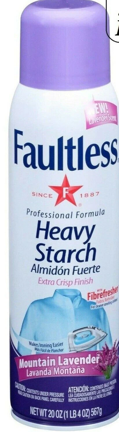 Faultless Heavy Starch Lavender Scent 567 GM - Image 2