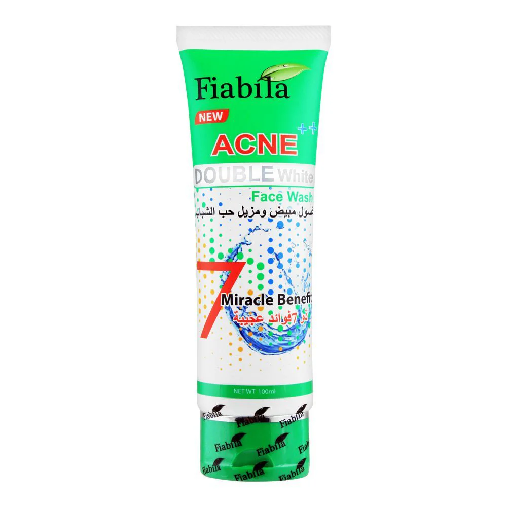 Fiabila Acne Double White Face Wash 100ML