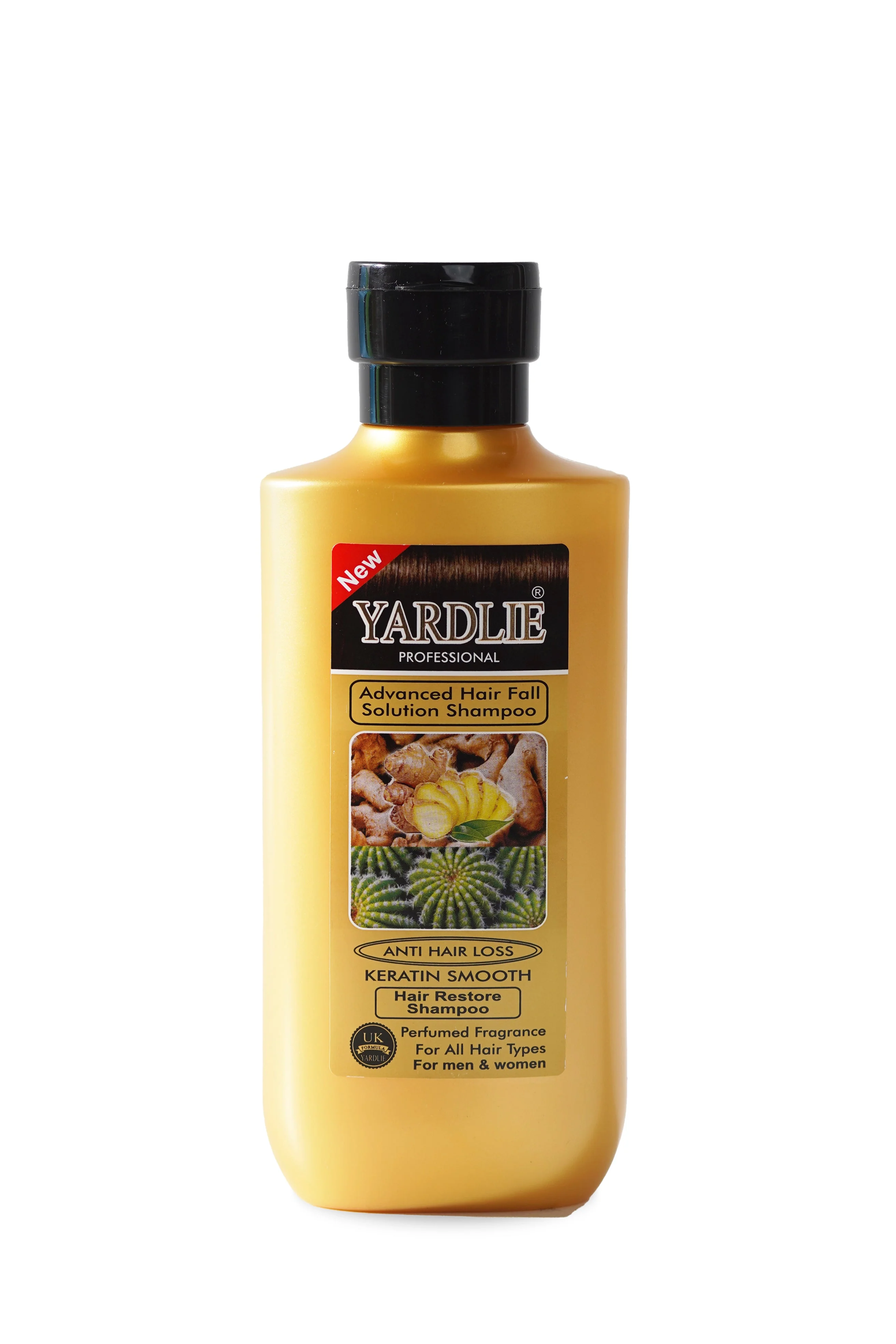 Ginger and Cactus Yardlie Shampoo For Hair Volumizing, Shining and Strengthening 400g. - Image 4