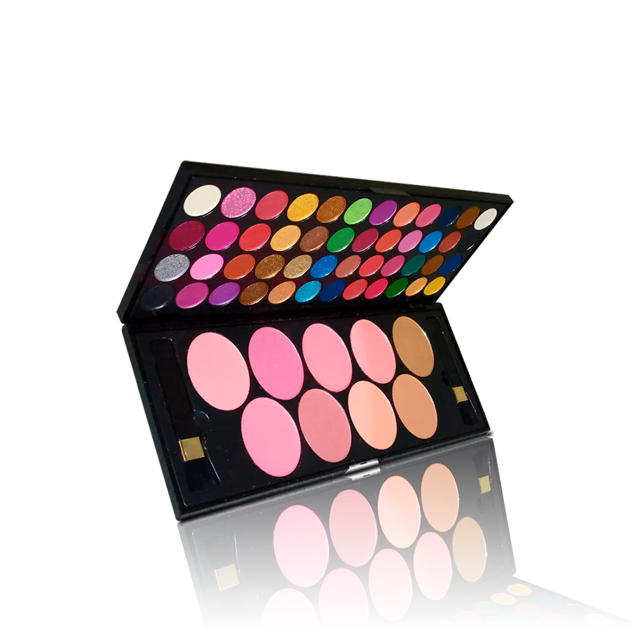 Glamorous Face 24+24+9 Matte, Velvet Eyeshade & Blush on Kit - Image 2