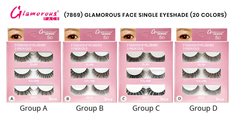 Glamorous Face 3×1 5D Eyelashes (4 Types) - Image 2