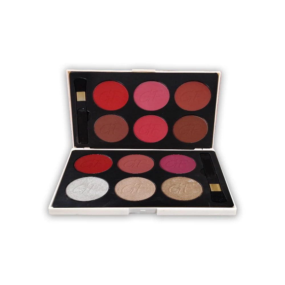 Glamorous Face 6 +6 Blush Glow & Contour Kit - Image 2