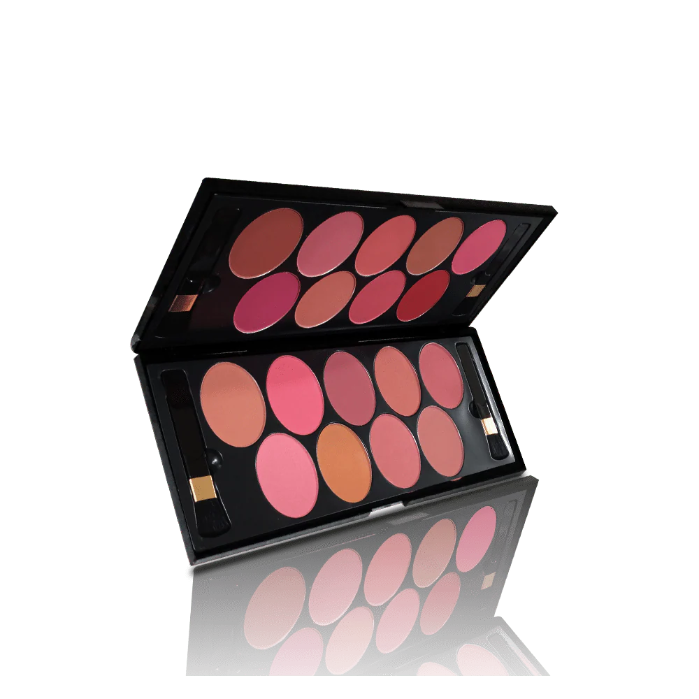 Glamorous Face 9+9 Baked & Matte Blush On Kit - Image 2