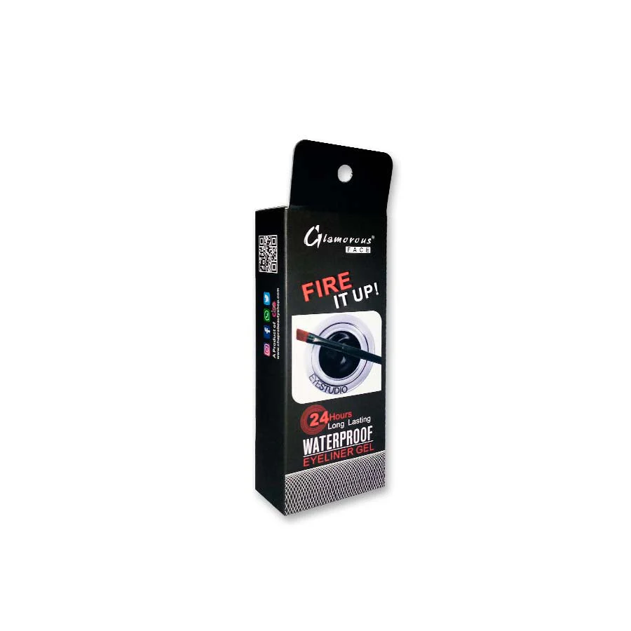 Glamorous Face Long Lasting Water Proof Gel Eyeliner - Image 2