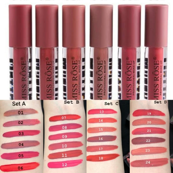 Miss Rose Gloss Set of  - Round - Image 2