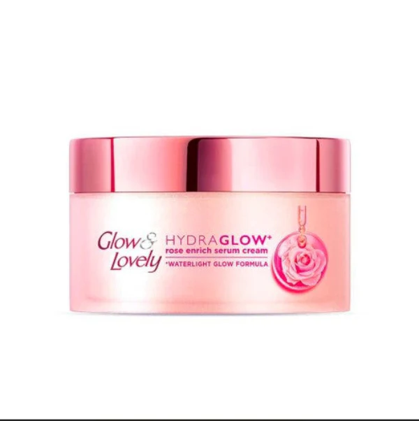 Glow & Lovely Hydra Glow Rose Enrich Serum Cream 60G