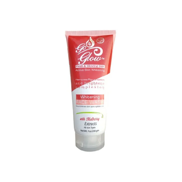 Go 4 Glow Active Skin Whitening Face Wash 200g