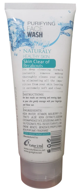 Go 4 Glow Natural Skin Expert Purifying Face Wash 200g - Image 2