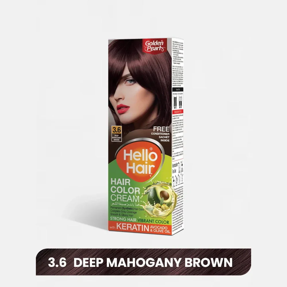Golden Pearl Hello Hair - Hair Color Cream - Image 3
