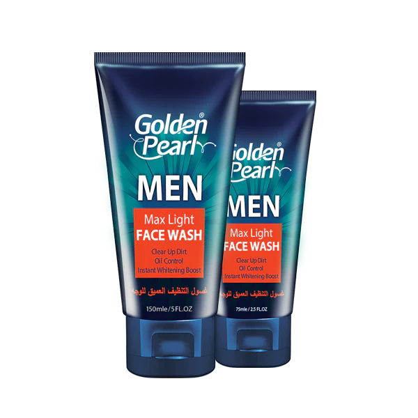 Golden Pearl Men Max Light Face Wash