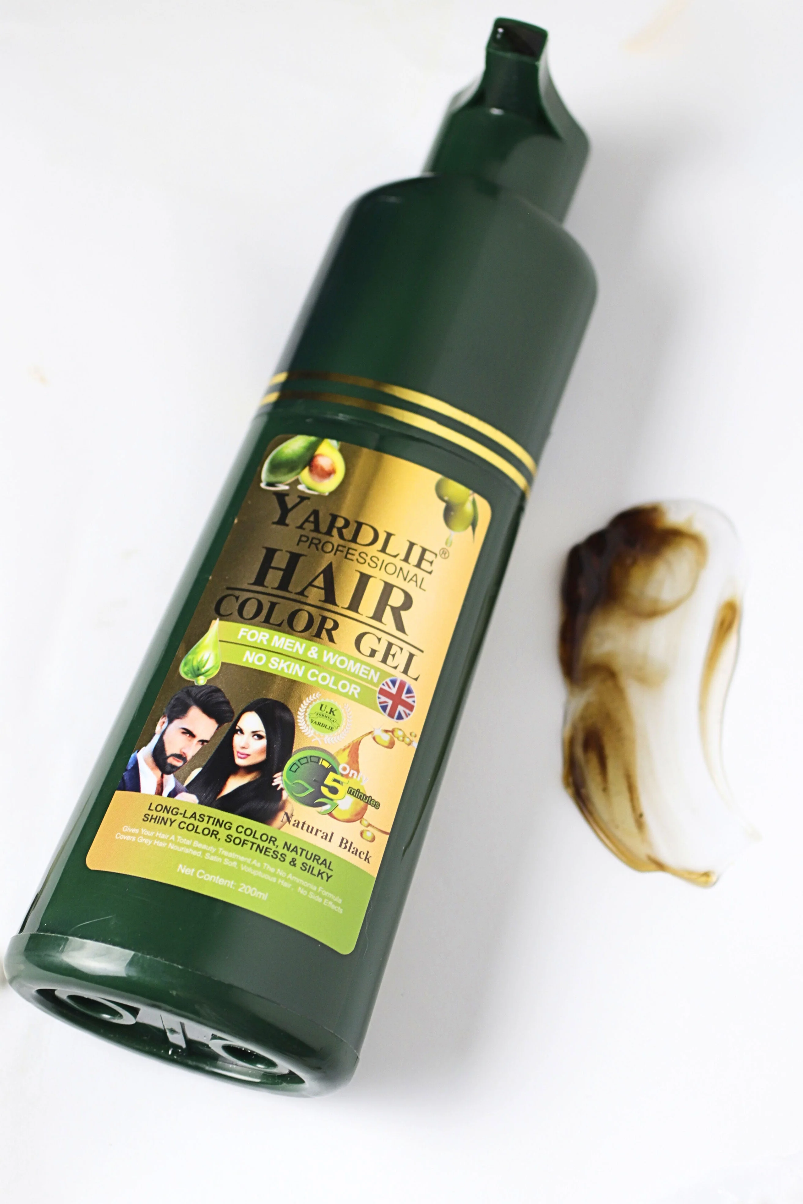 Yardlie Hair Color Gel | Natural Black | Yardlie | 200ml | - Image 3