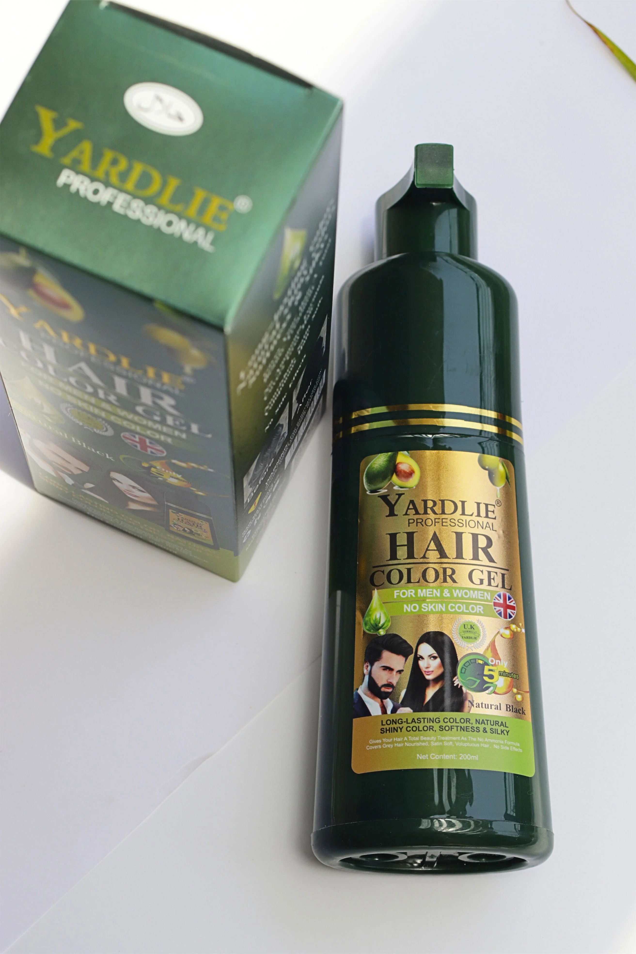 Yardlie Hair Color Gel | Natural Black | Yardlie | 200ml | - Image 5