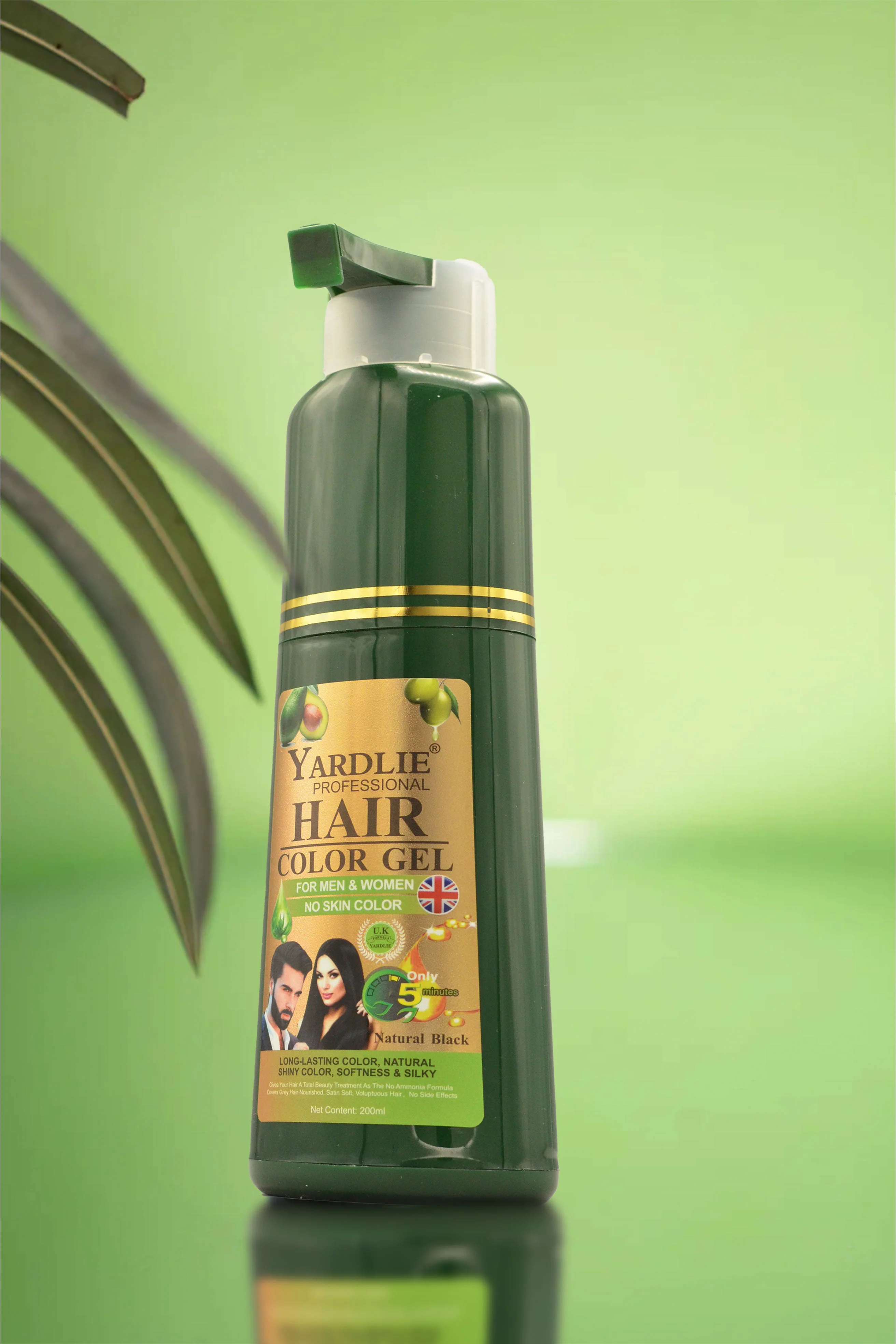 Yardlie Hair Color Gel | Natural Black | Yardlie | 200ml | - Image 6