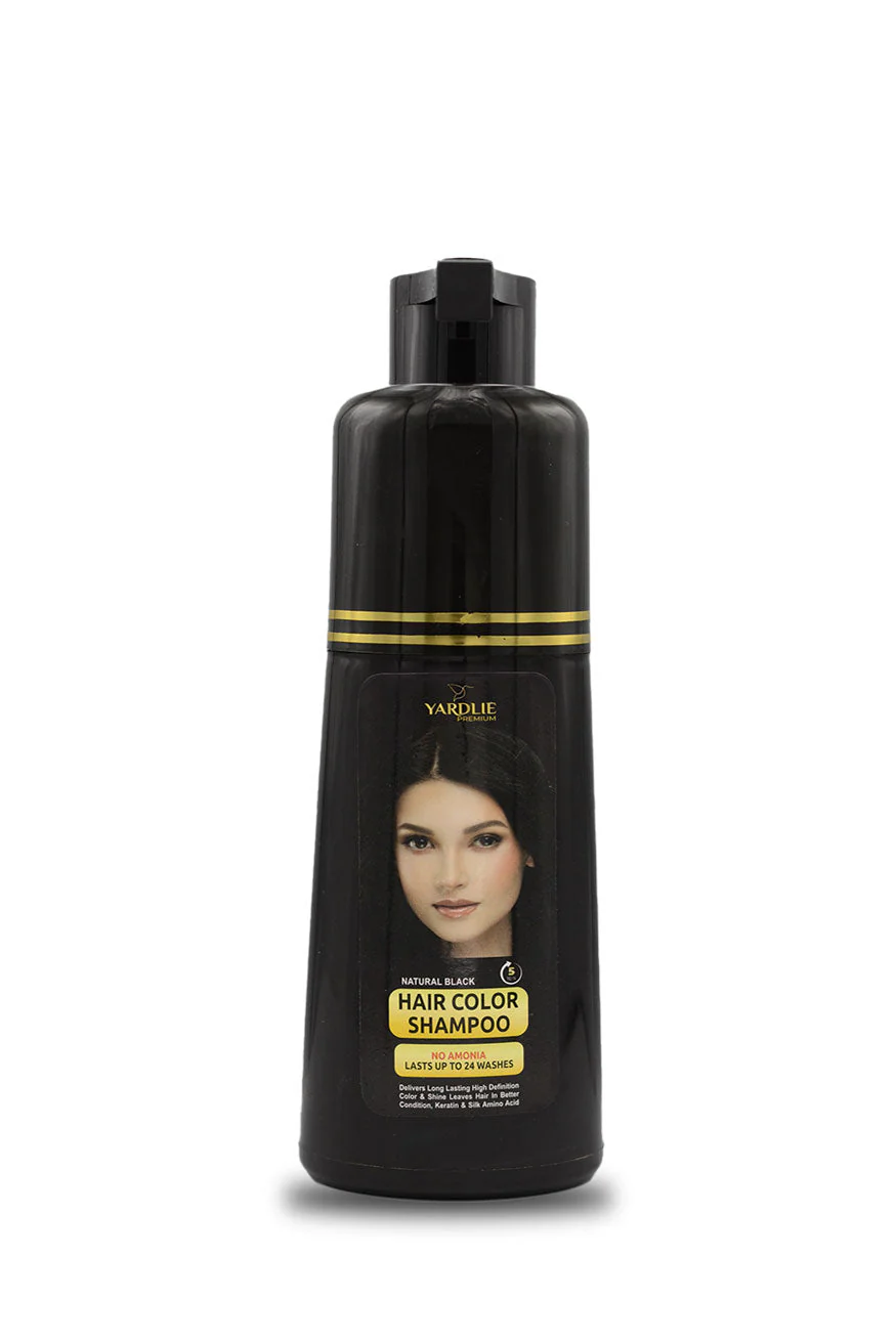 Yardlie Hair Color Shampoo | Premium Natural Black | Yardlie | 200ml | - Image 11