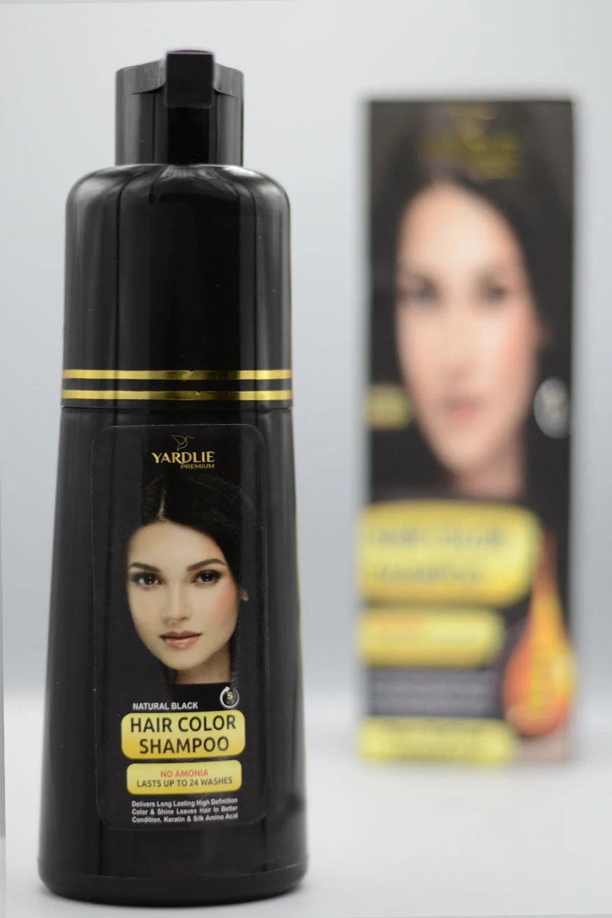 Yardlie Hair Color Shampoo | Premium Natural Black | Yardlie | 200ml | - Image 9