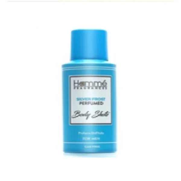 Hamme Natural Silver Frost Perfumed Body Shots - 120ml