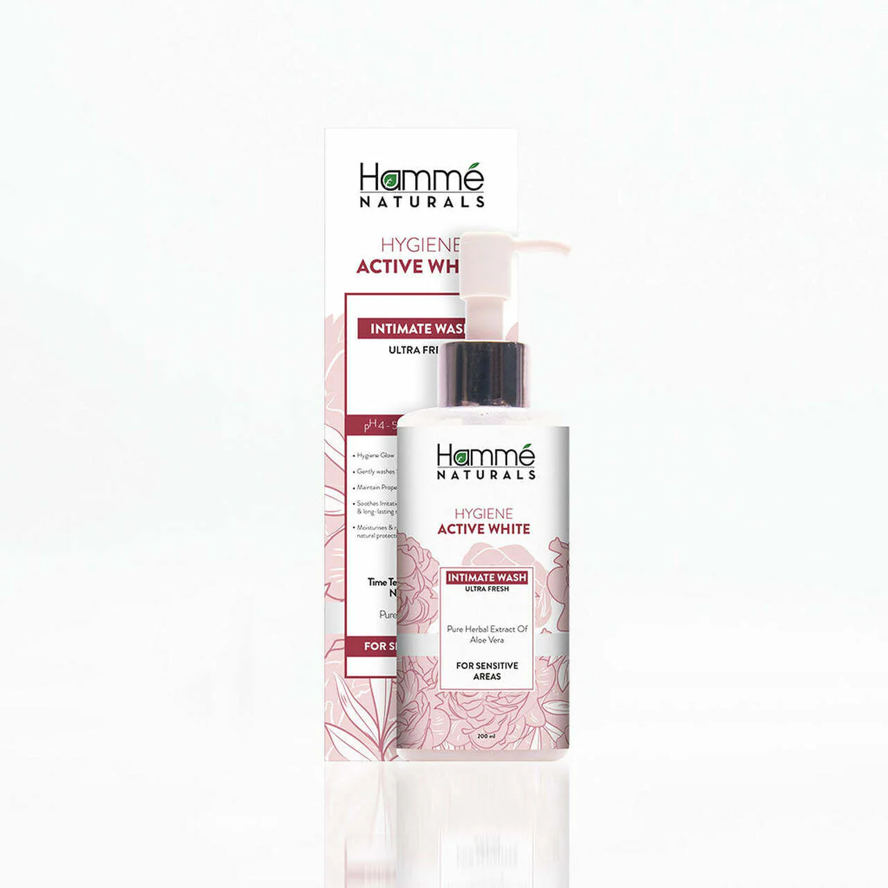 Hamme Hygiene Active White Intimate Wash 200ml