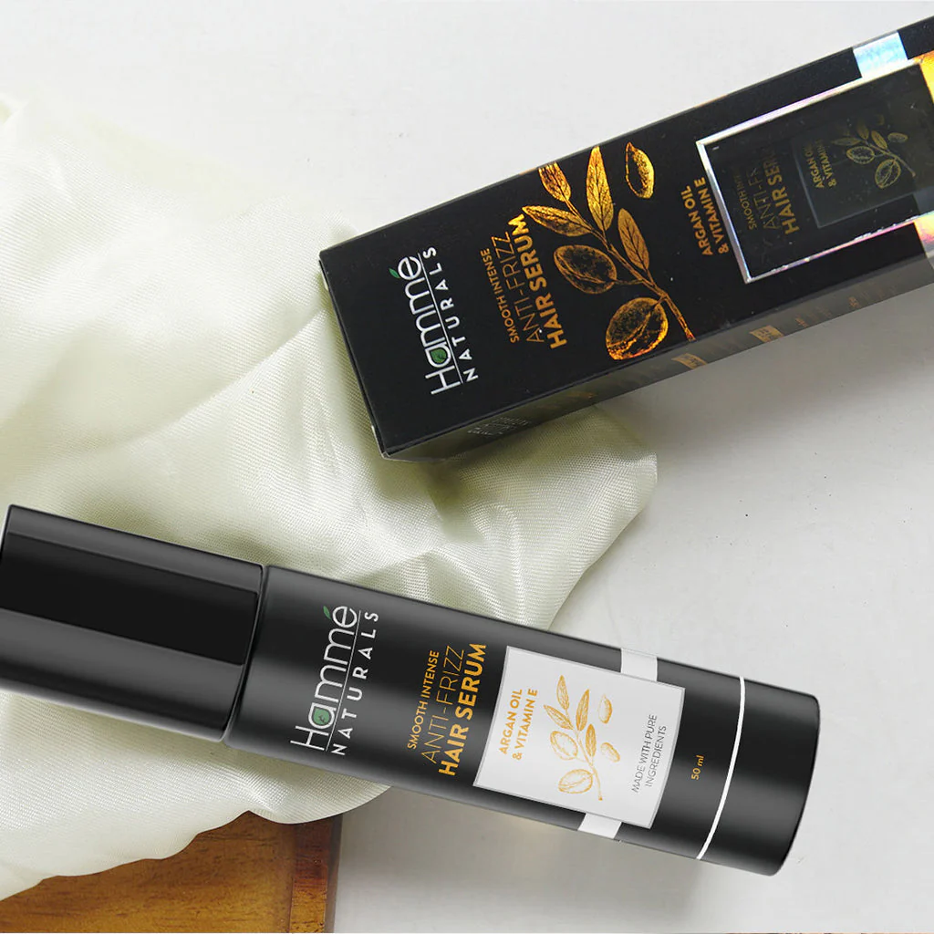 Hamme Natural Argan Oil Anti-Frizz Hair Serum - Image 3