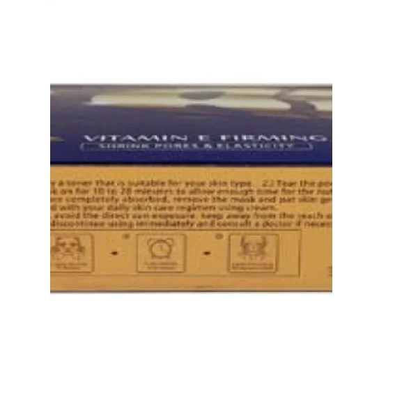 Haokali Vitamin-E Firming Elasticity Facial Mask - 30ml x 10 Pieces - Image 2