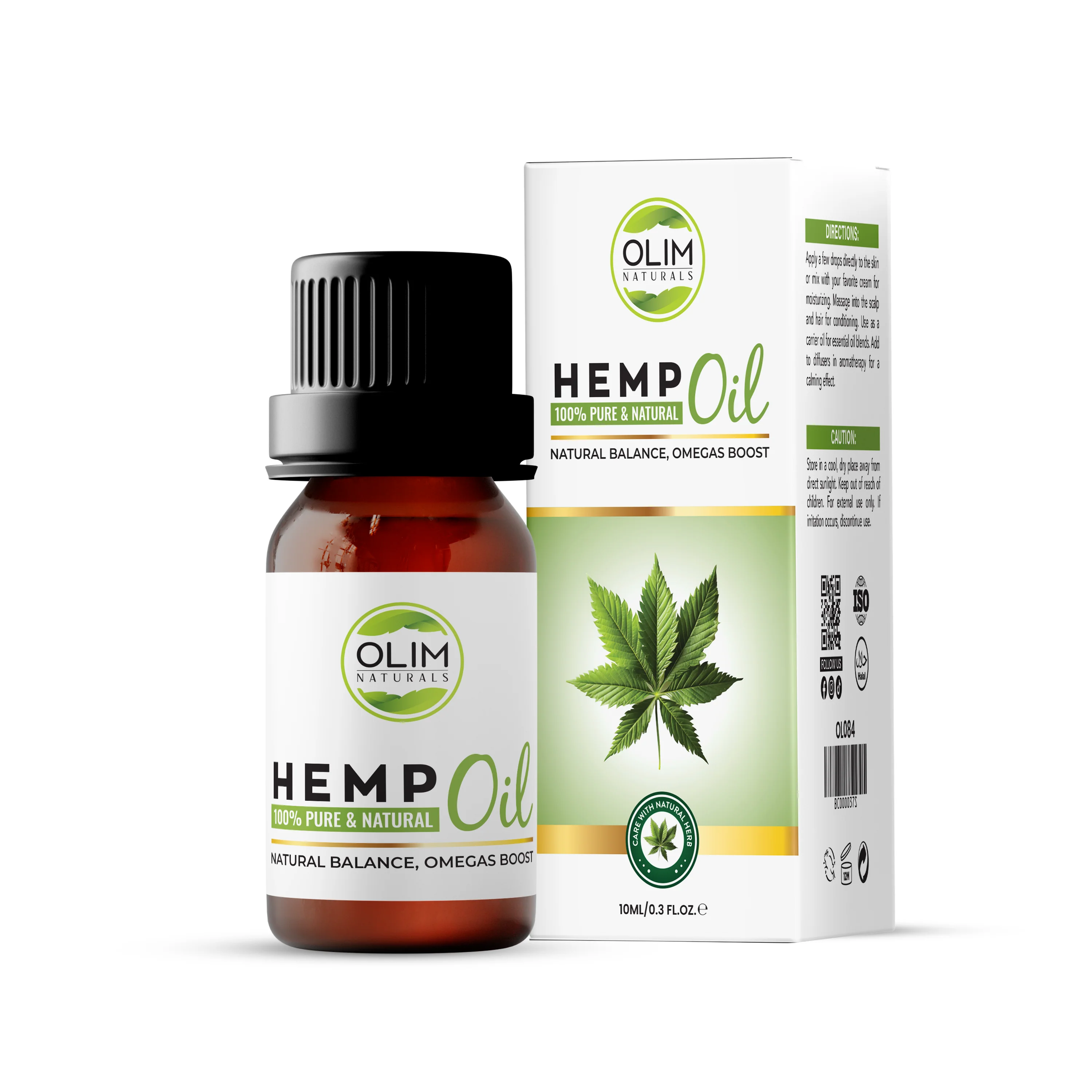 Olim Naturals Hemp Oil - External Use Only