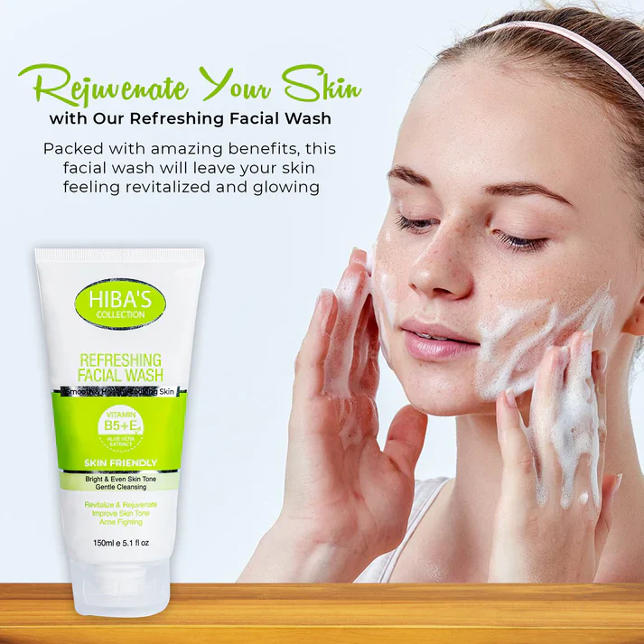 Hiba's Collection Refreshing Facial Wash 150ml - Image 2
