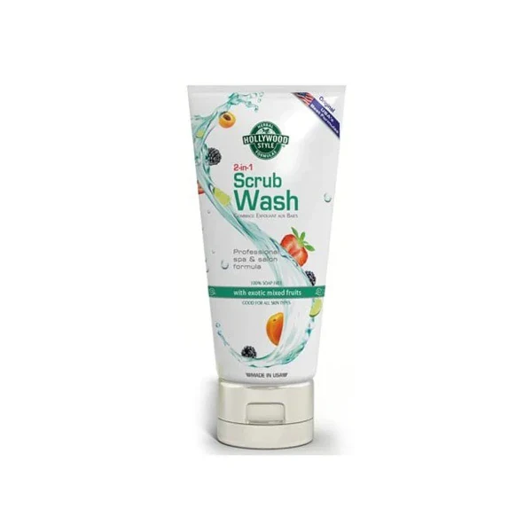 Hollywood Style 2 In 1 Scrub Wash 150ml