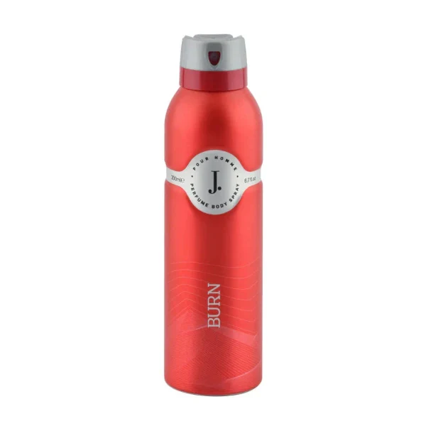 J. Perfumed Body Spray For Men Burn 200 ML