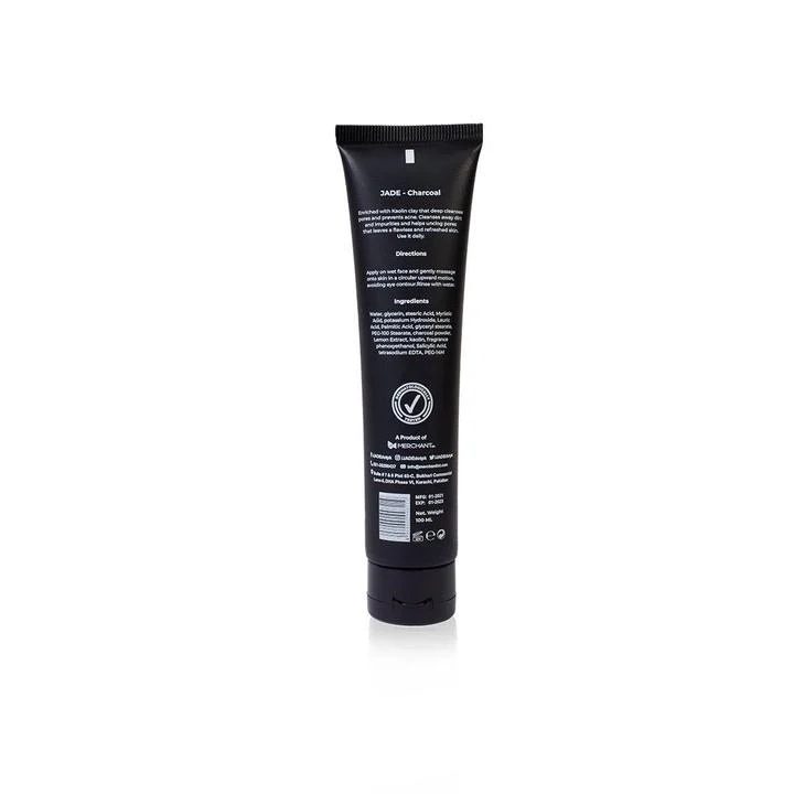 Jade Exfoliating &amp; Detoxifying Charcoal Face Wash 100Ml - Image 2