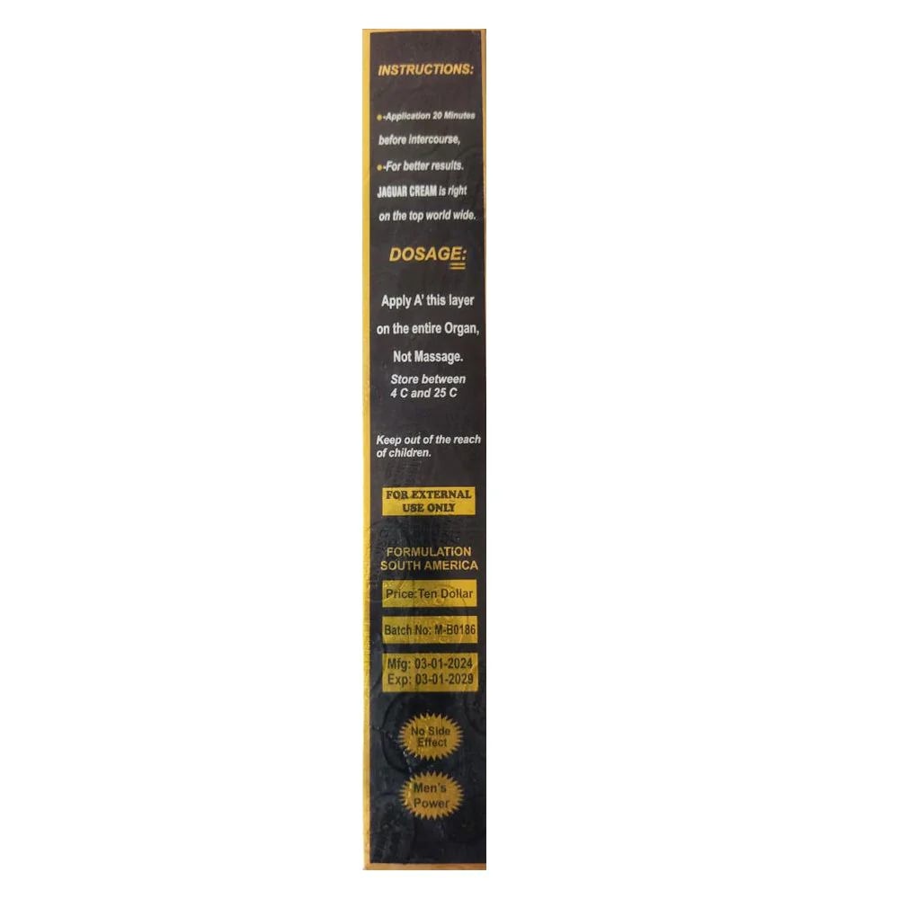 Jaguar Extra Time Delay Cream (Box) - Image 3