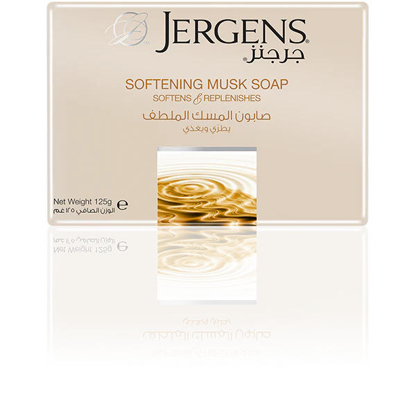 Jergen's Softening Musk Soap 125 GM 6pc pack