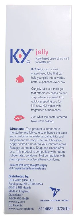 KY Jelly Classic Water Based Lubricant 57g - Image 2