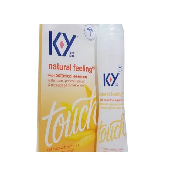KY Natural Feeling Water Based Personal Lubricant &amp; Massage Gel 50ml