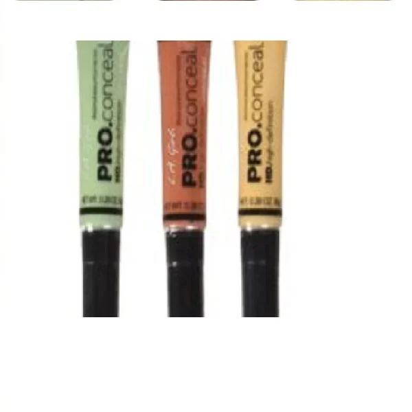 L.A. Girl Pro Conceal Set Orange, Yellow, Green Correctors - Image 3