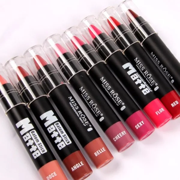 Miss Rose Lip Crayons Set of 8