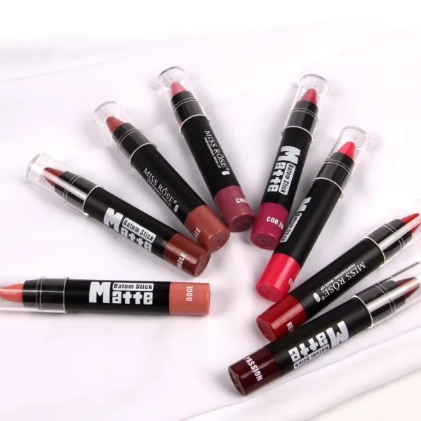 Miss Rose Lip Crayons Set of 8 - Image 2