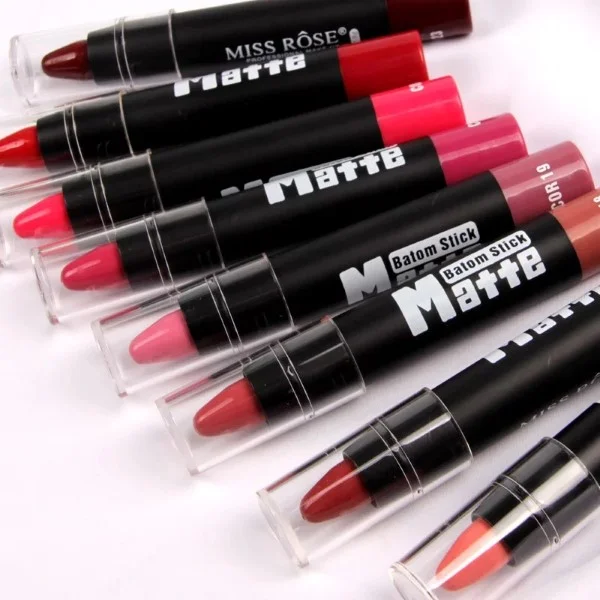Miss Rose Lip Crayons Set of 8 - Image 3