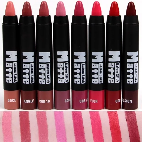 Miss Rose Lip Crayons Set of 8 - Image 4