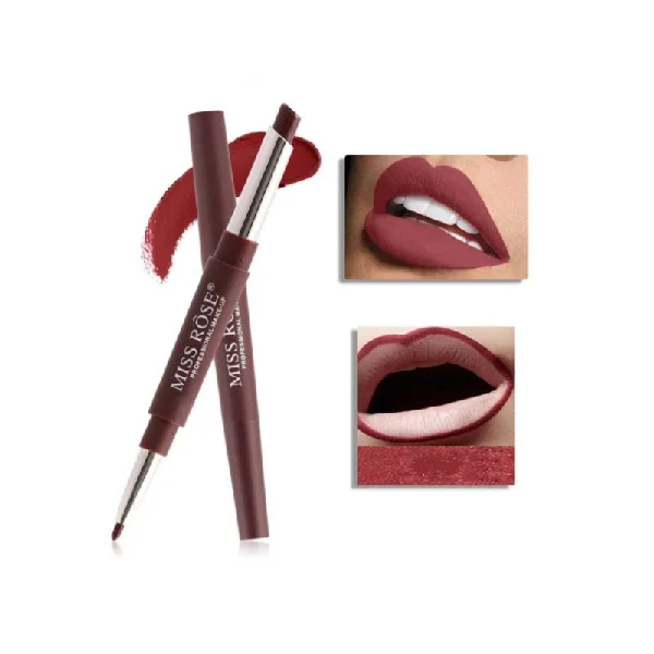 Miss Rose Lipsticks 2 in 1 - Darks
