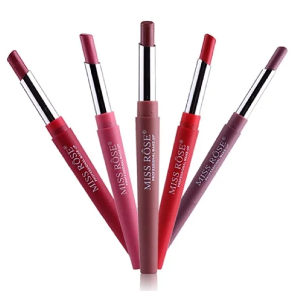 Miss  Rose Lipsticks 2 in 1 - Multi