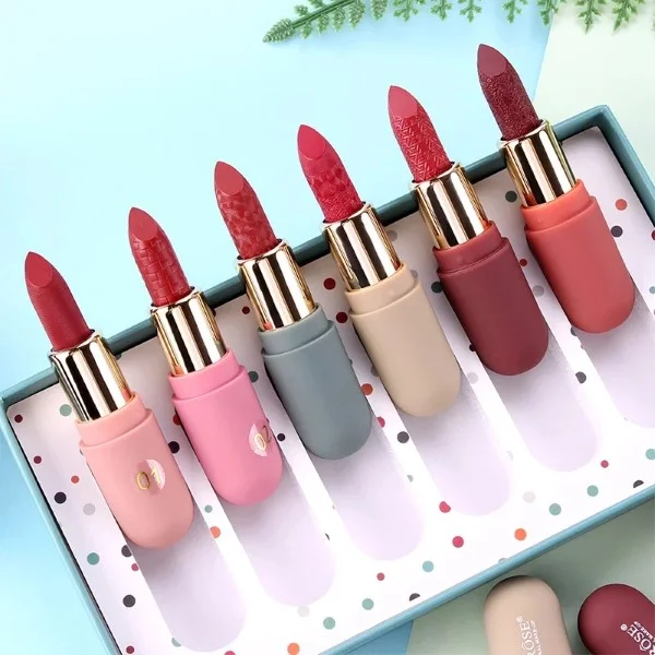 Miss Rose Lipsticks Set of 6 - Image 6